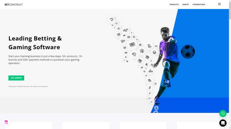 A provider of software for online casinos and bookmakers in BetConstruct BetConstruct