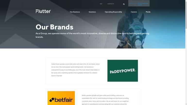 Now, the company belongs to a huge corporation in Amaya Website in Amaya