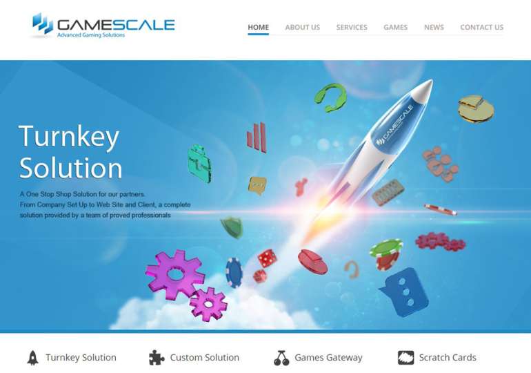 The company produced games for online casinos in GameScale Website in GameScale