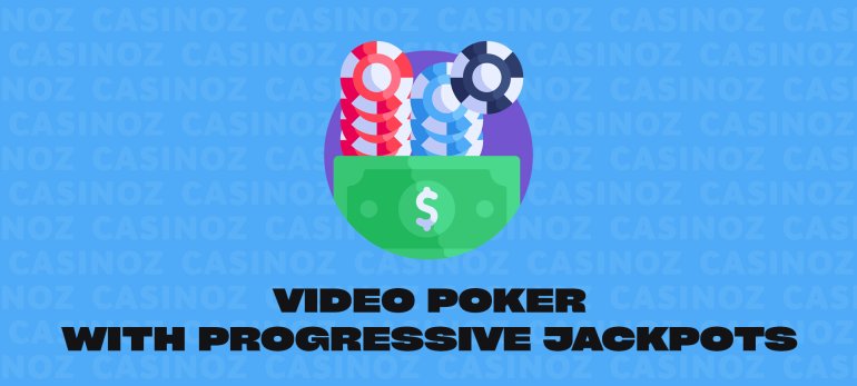 Video poker with progressive jackpots