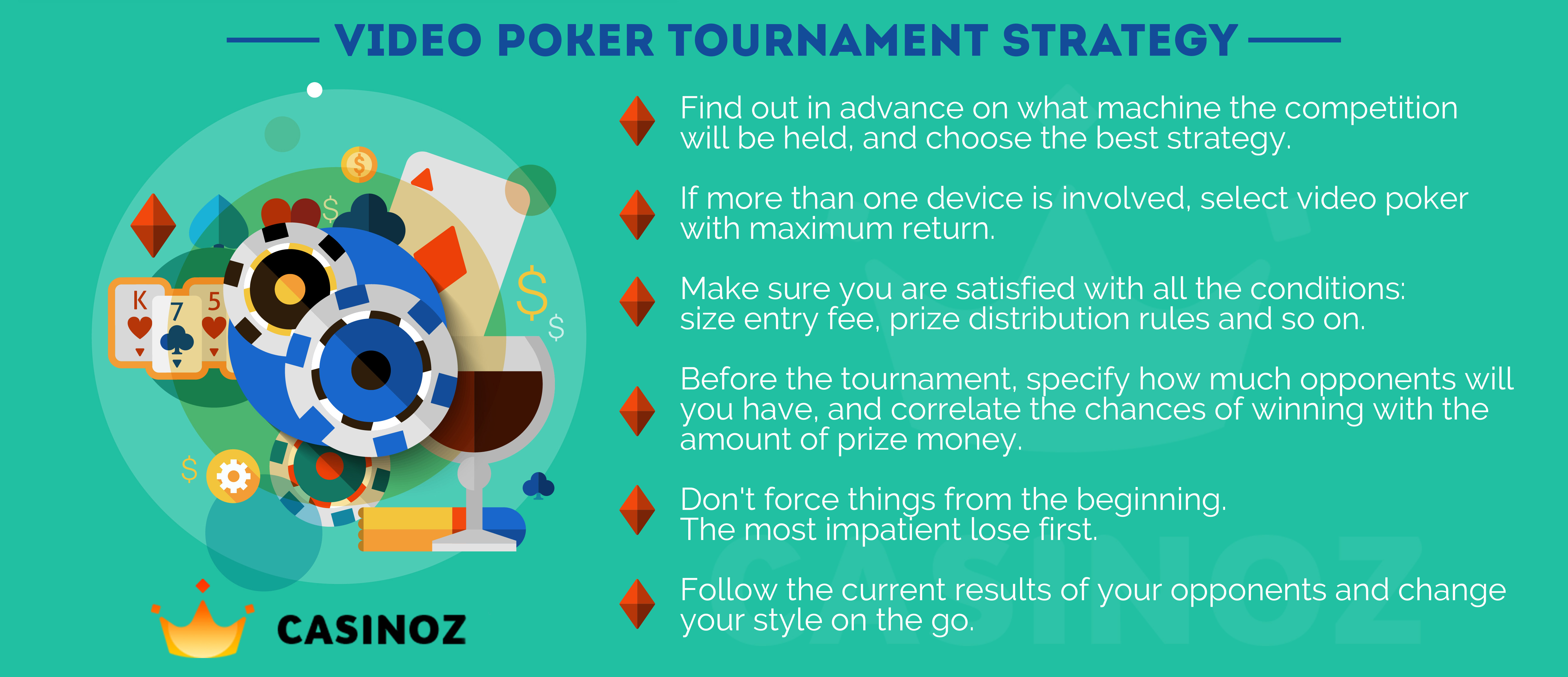 The Best Video Poker Tournaments Online in 2024 (June) Casinoz