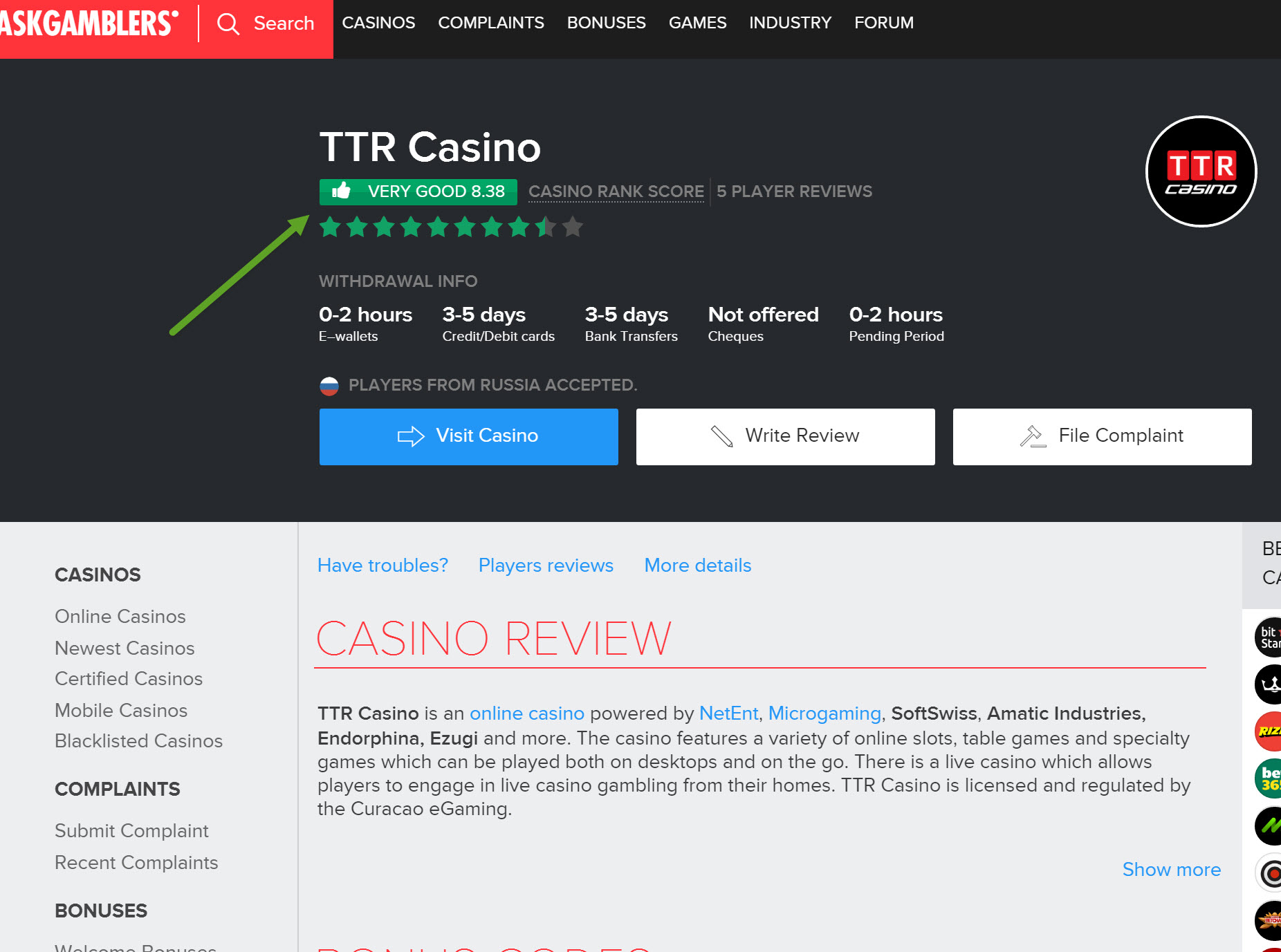 best online casino reviews powered by vbulletin