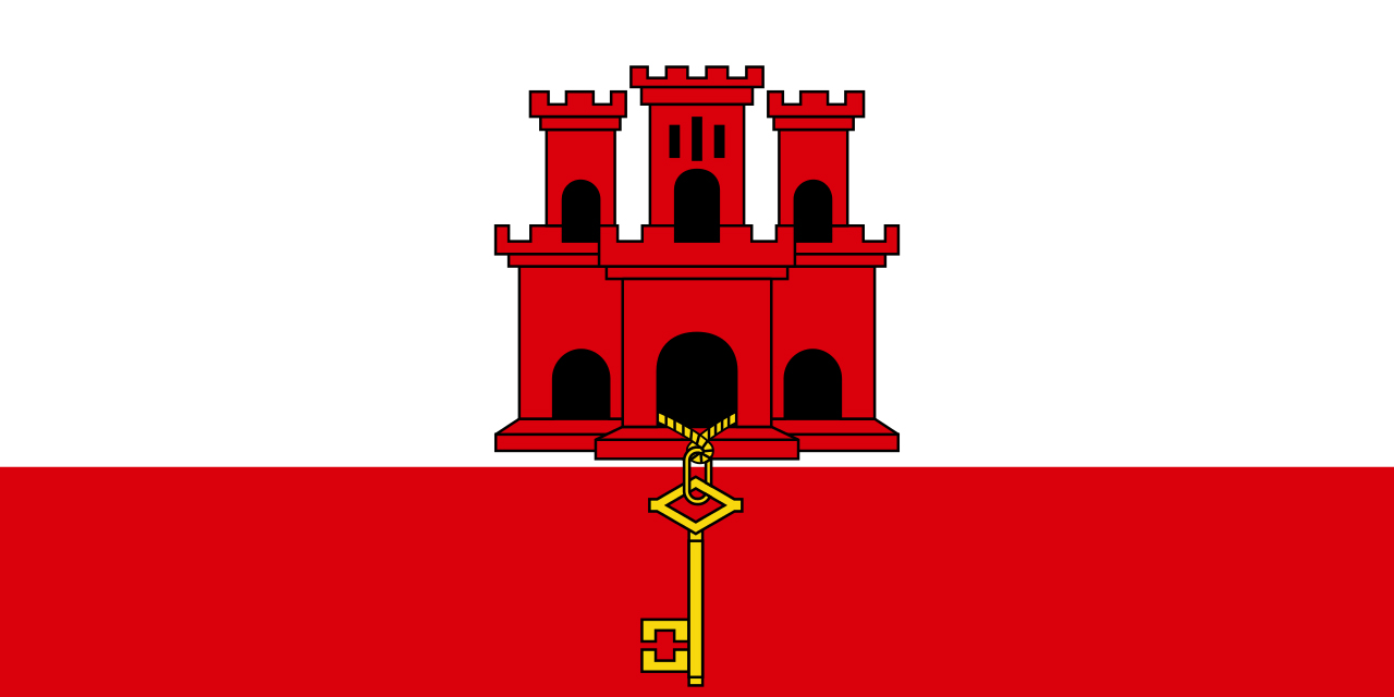 flag of Gibraltar flag of Gibraltar