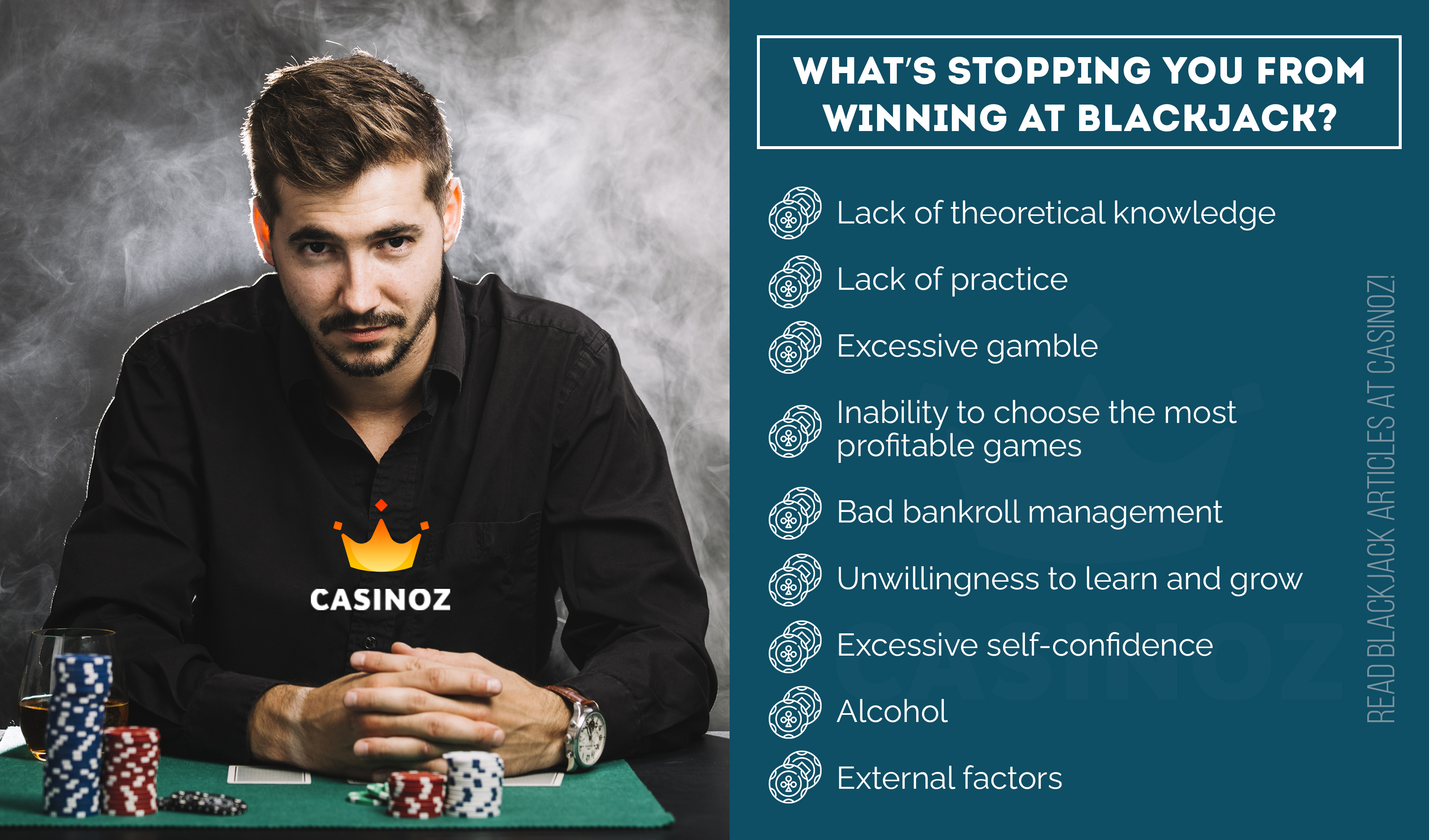 Why Do I Keep Loosing in Blackjack? (Blackjack) Casinoz